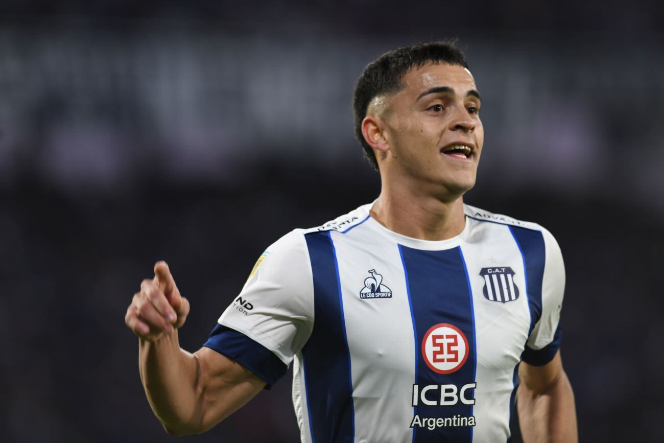 Ramón Sosa, jugador de Talleres en la Copa América con Paraguay.