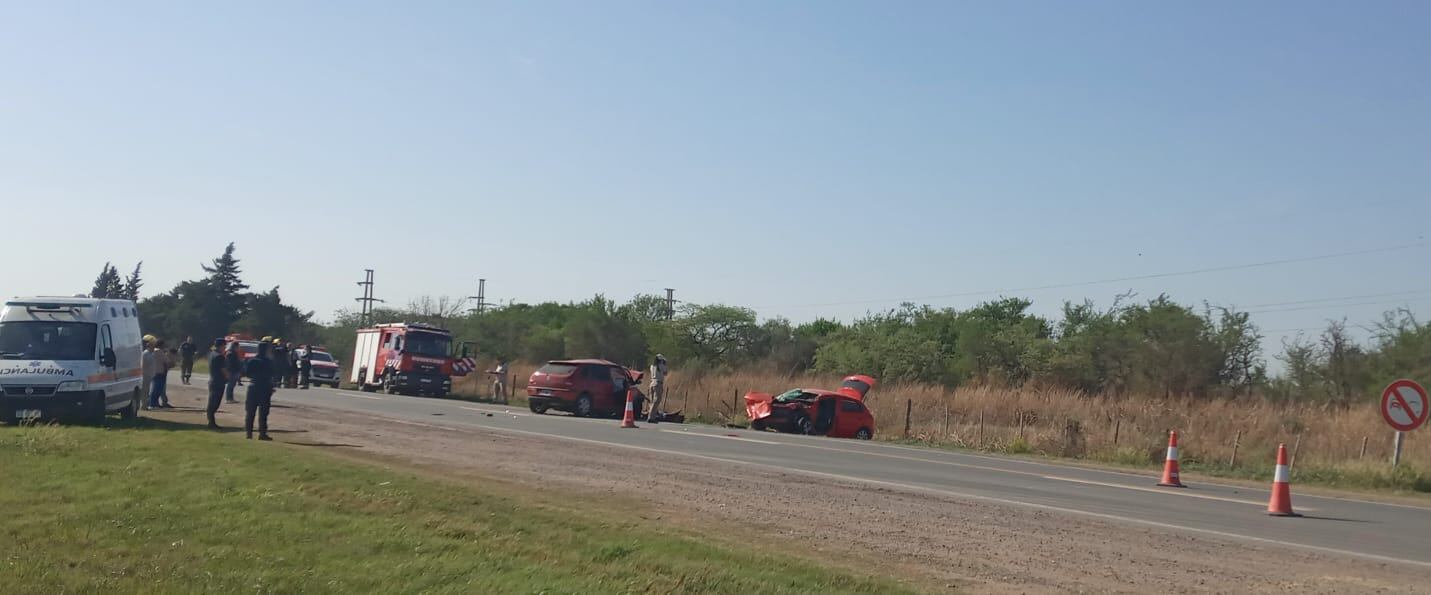 Accidente con dos víctimas fatales en ruta nacional 19 Tránsito