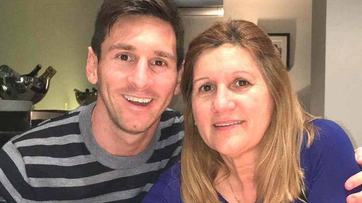 Lionel Messi celebró a distancia el cumpleaños de su mamá Celia Cuccittini