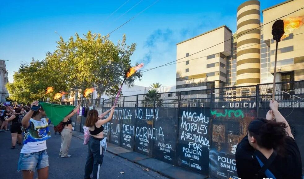 El 8M en la ciudad de San Luis