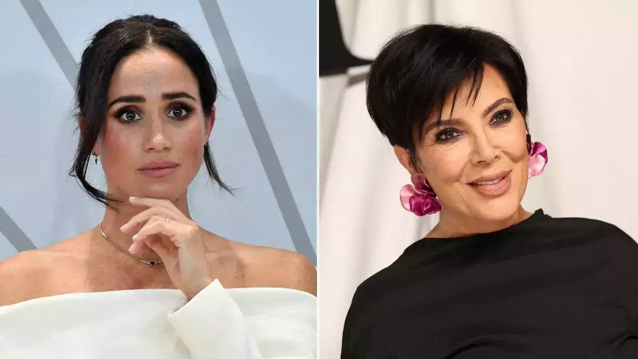 Meghan Markle y Kris Jenner.