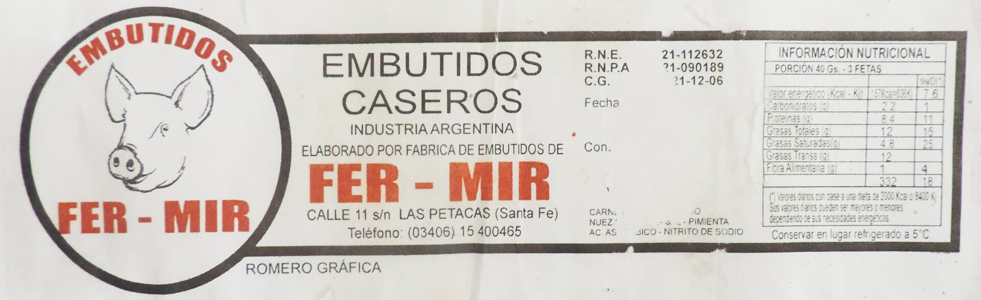 Embutidos caseros Fer - Mir