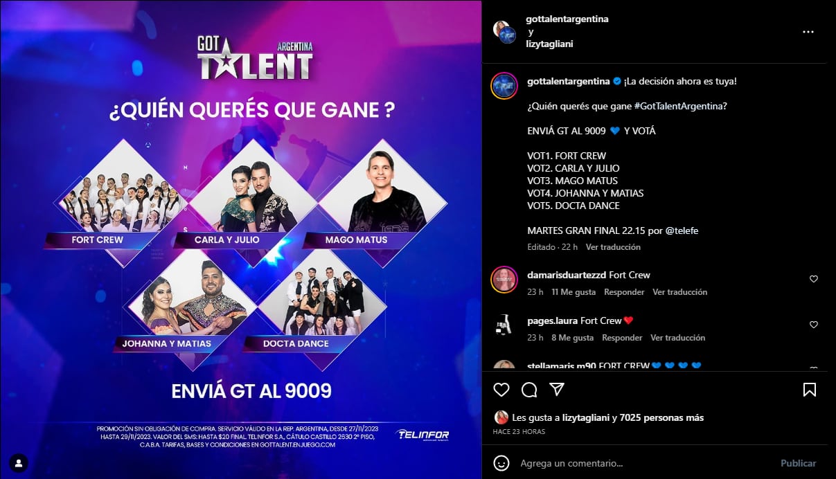 Dos participantes cordobeses se metieron en la final de Got Talent Argentina.