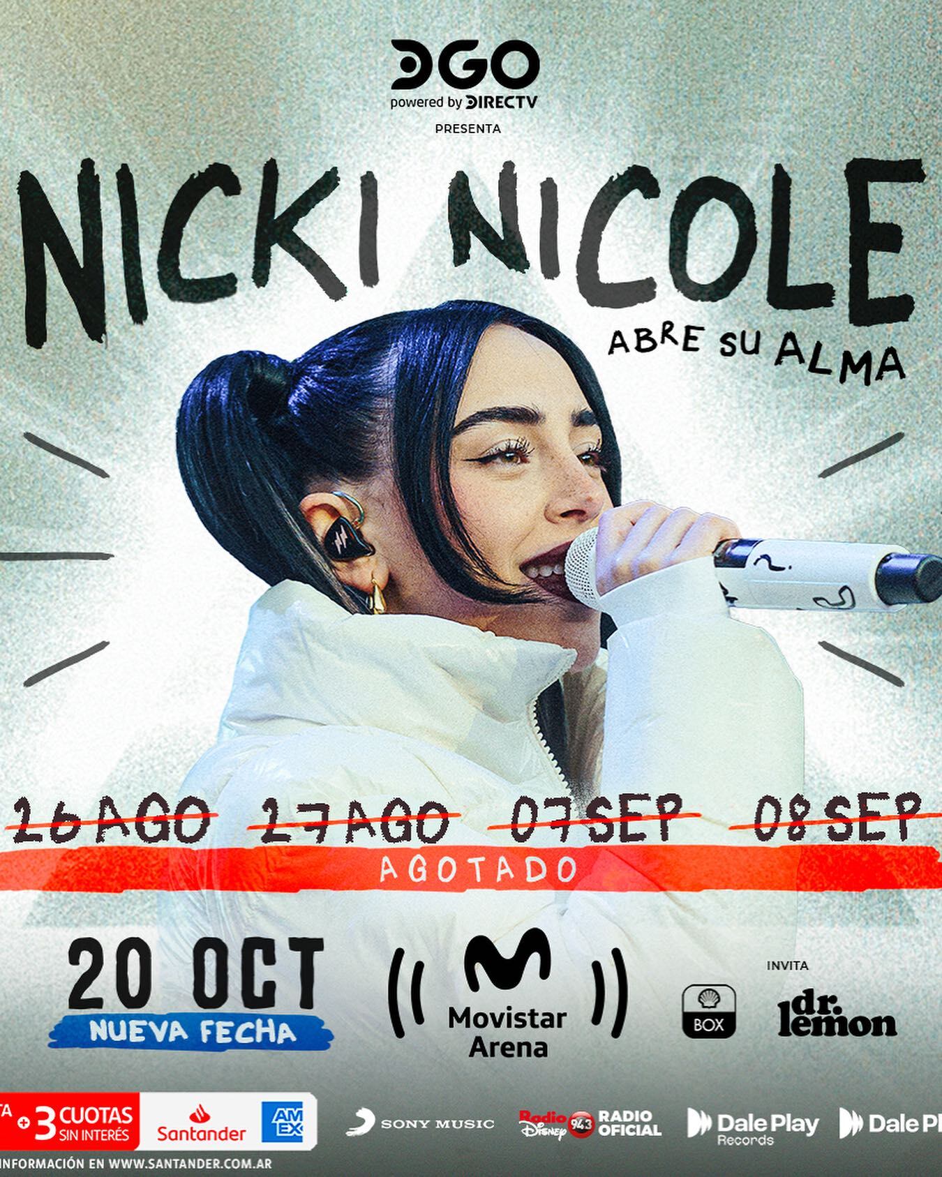 Nicki Nicole anunció una quinta fecha en el Movistar Arena: cuándo será y precios de entradas