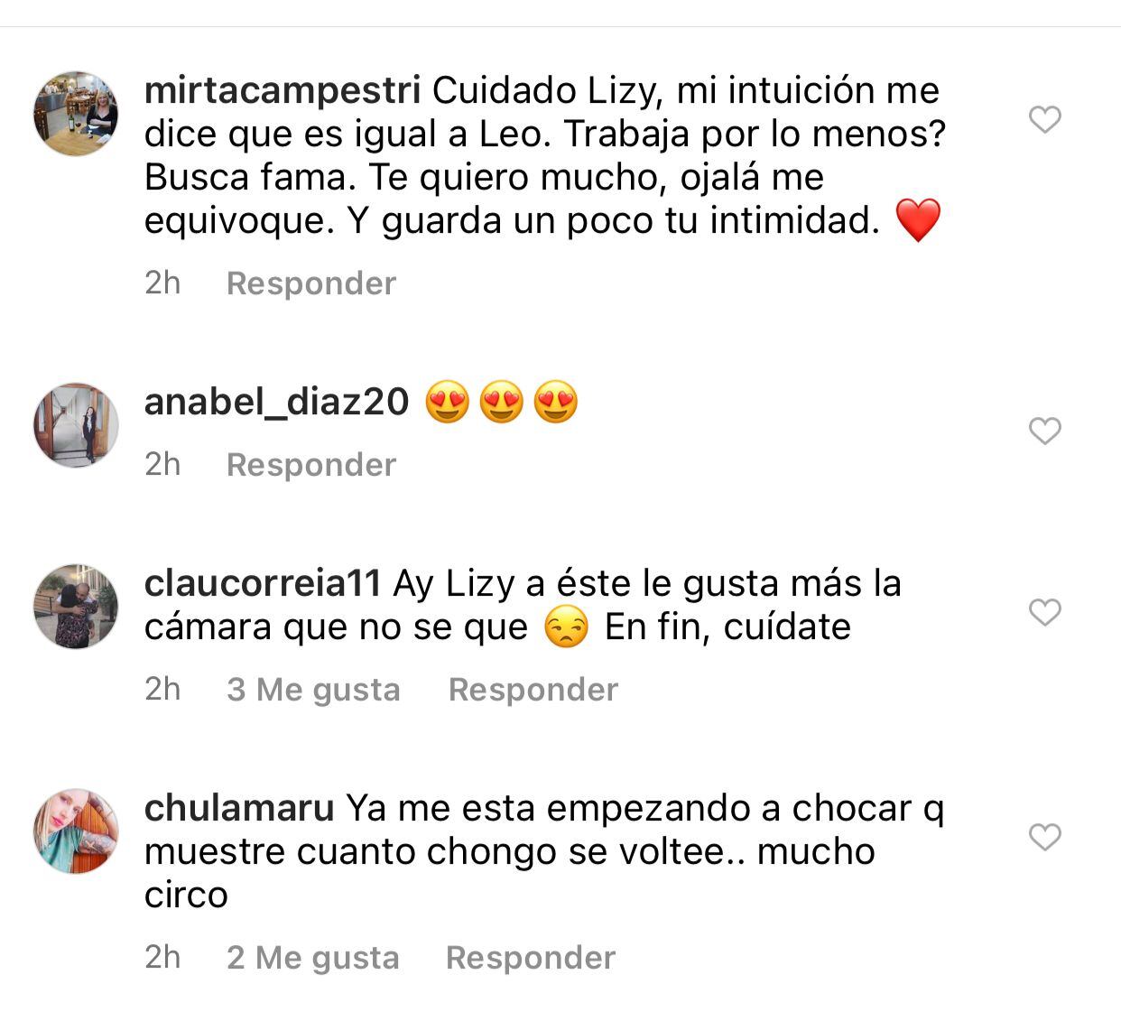 Críticas a Sebastián Nebot, el novio mendocino de Lizy Tagliani.