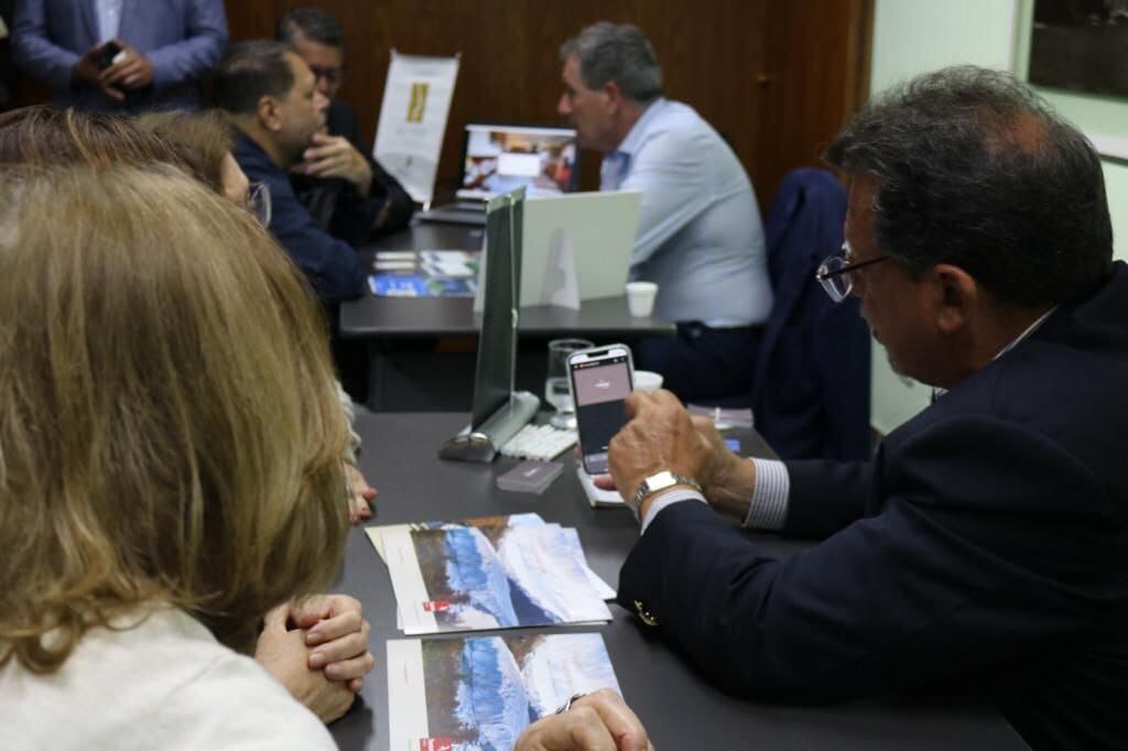 Los promotores de "Patagonia fantástica" mostraron el potencial turístico a operadores de Río de janeiro.