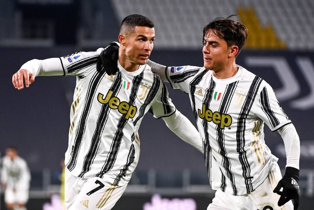 Cristiano Ronaldo y Paulo Dybala