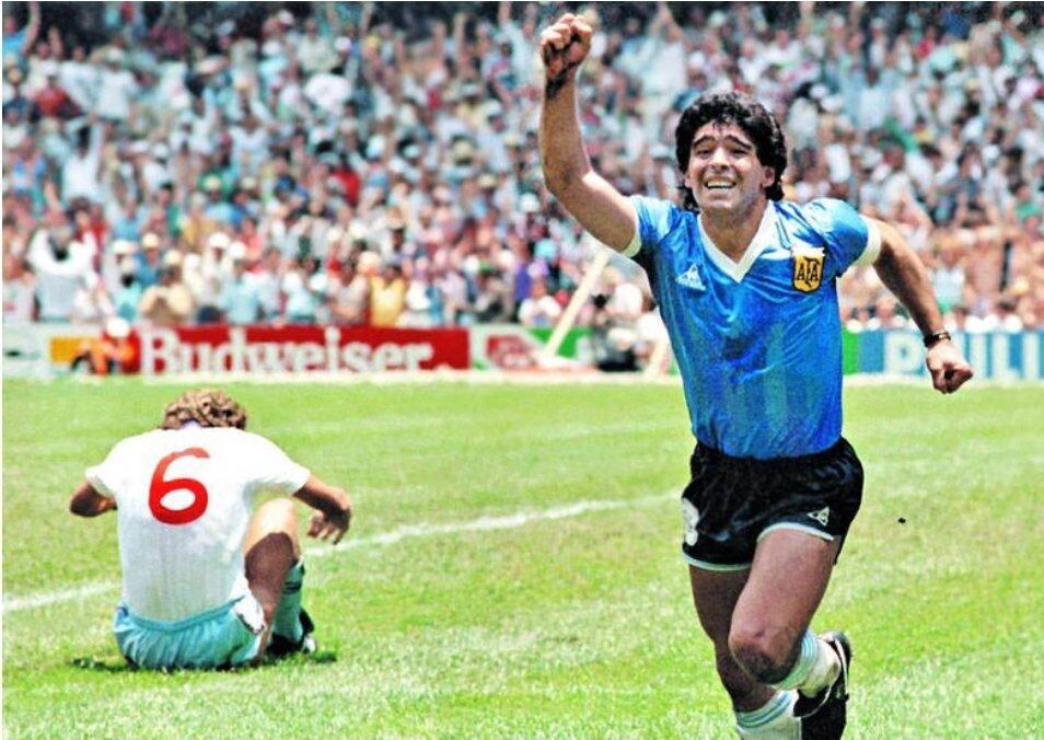 La camiseta que usó Maradona en el Mundial 1986 contra Inglaterra no está a la venta. / Gentileza.