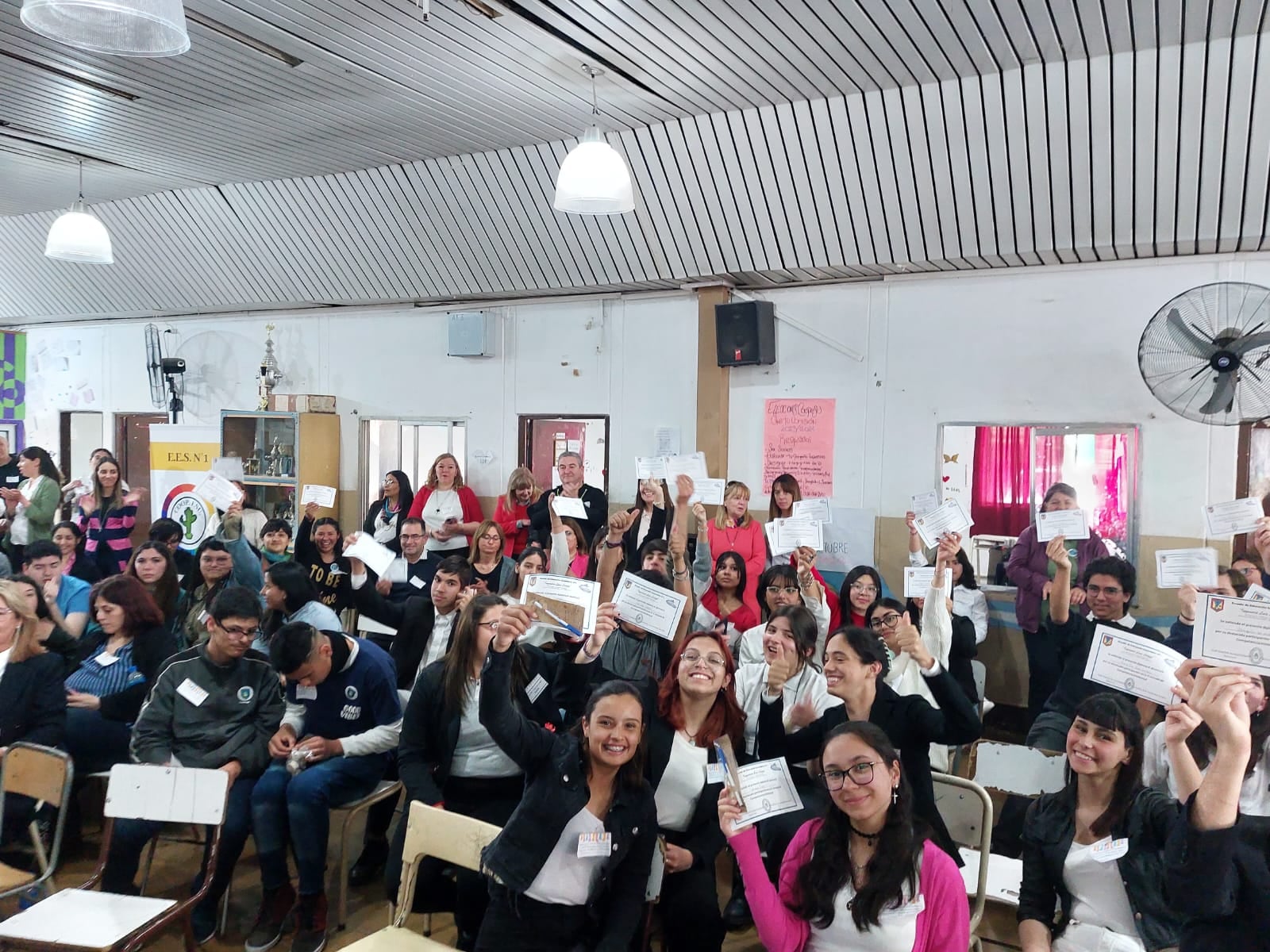 Exitosa “Competencia Intelectual” en la Secundaria Nº1