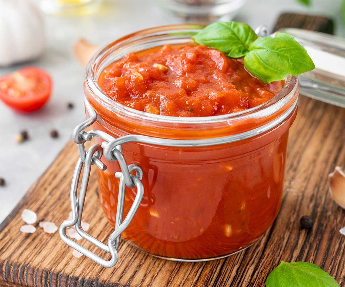 Existe diferencia entre la salsa de tomate y el puré de tomate.