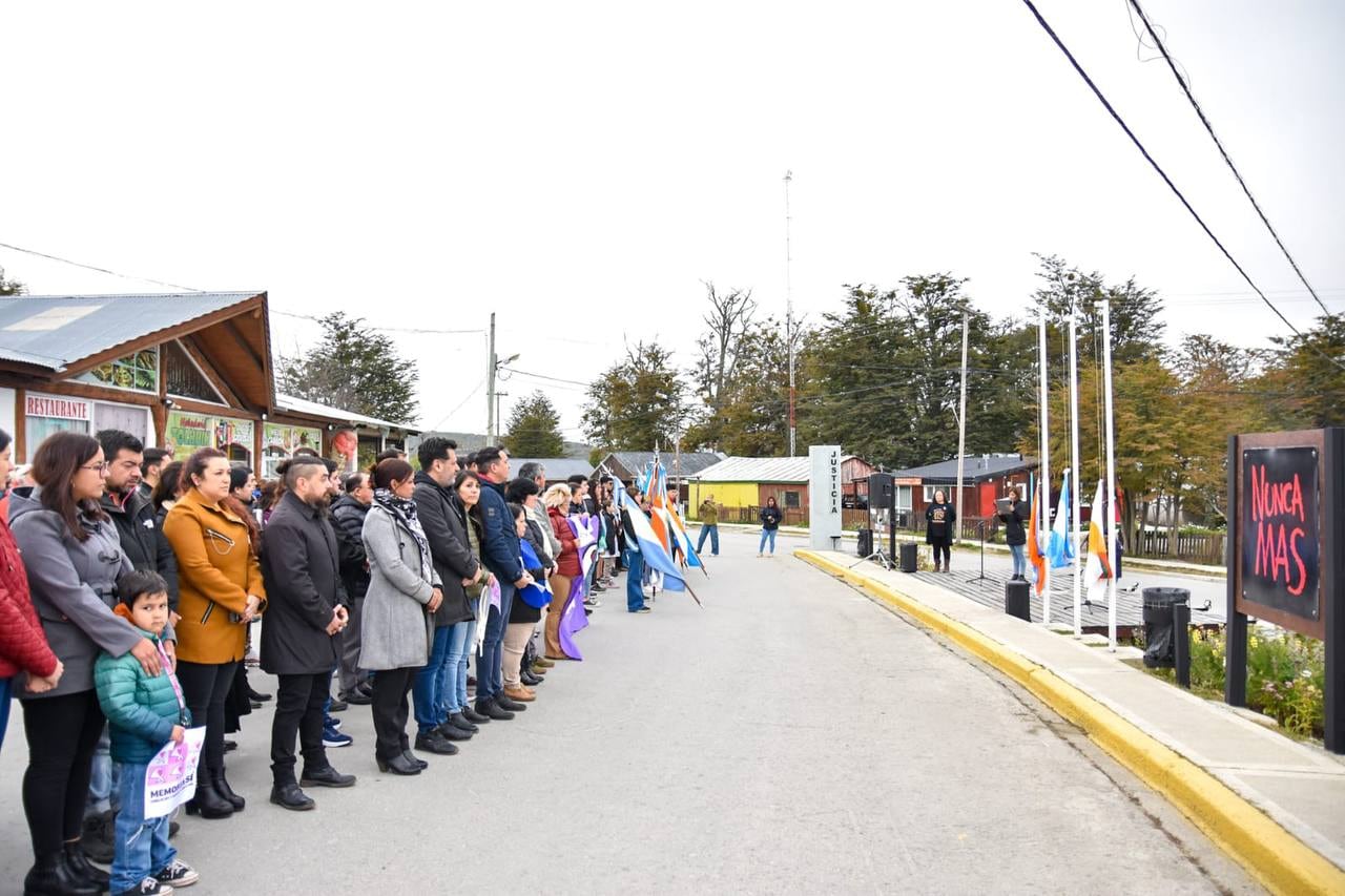 Tolhuin conmemoró el Día de la Memoria, por la Verdad y la Justicia