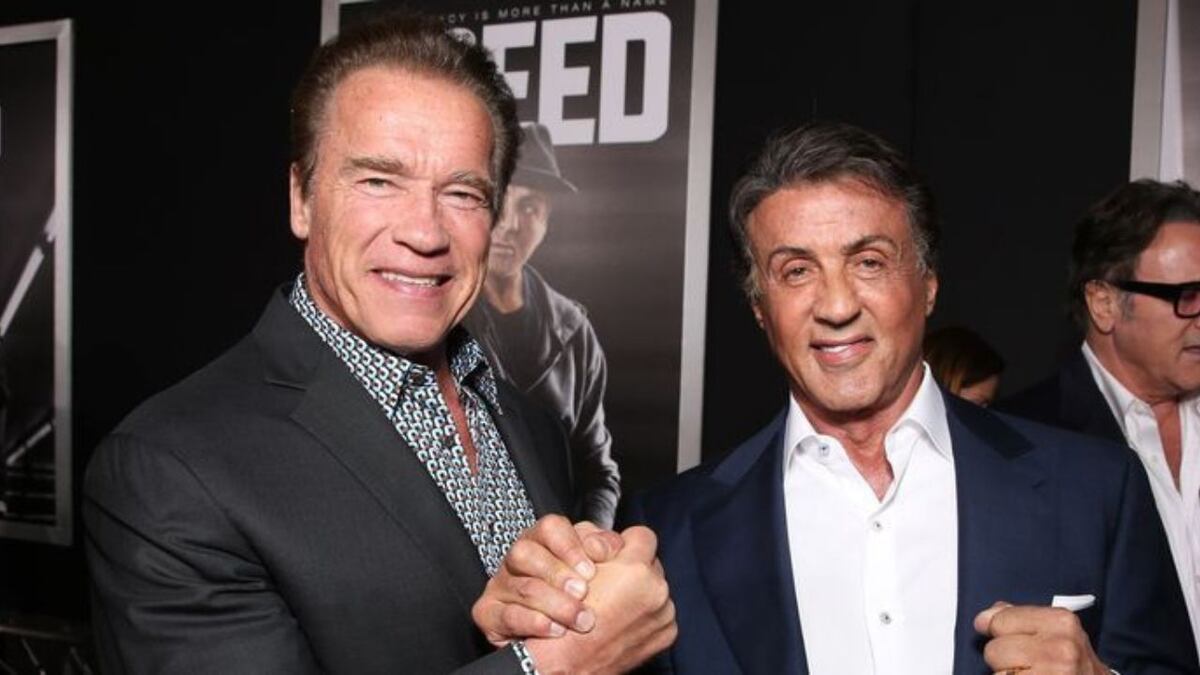 Así era la pésima relación de Sylvester Stallone y Arnold Schwarzenegger antes de ser íntimos amigos