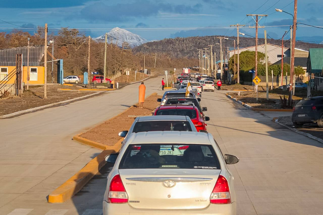 La avenida tiene una longitud aproximada de 1,5 km.