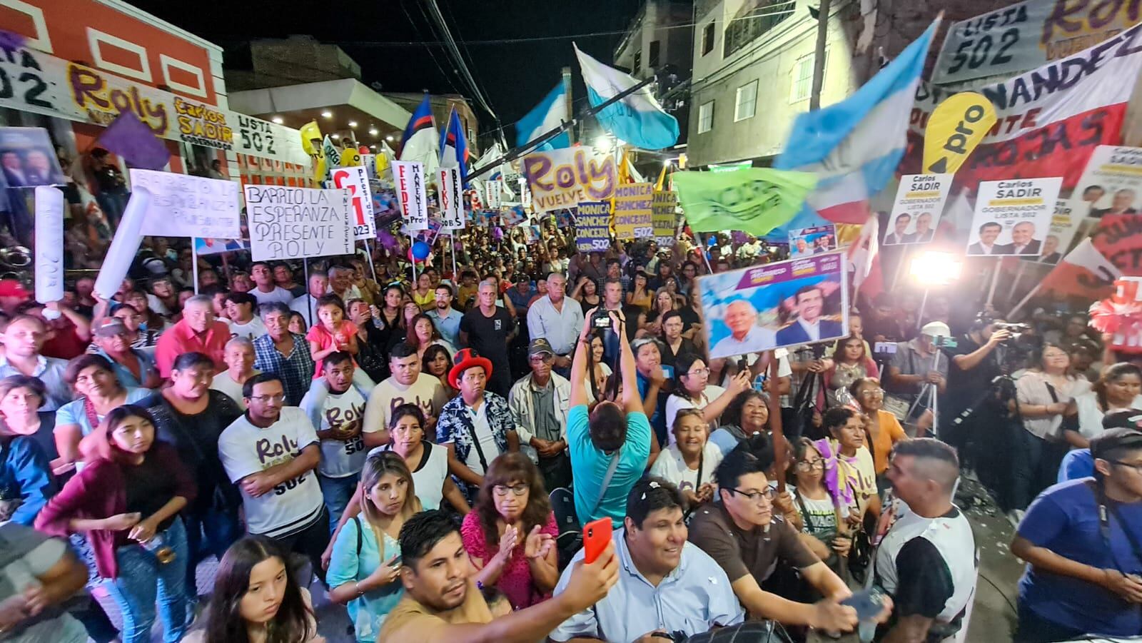 En e acto de Cambia Jujuy en Perico Ficoseco dio la bienvenida a "compañeros y correligionarios unidos por la causa de un gran gobernador, que se anima a pelear contra los grandes de Buenos Aires".