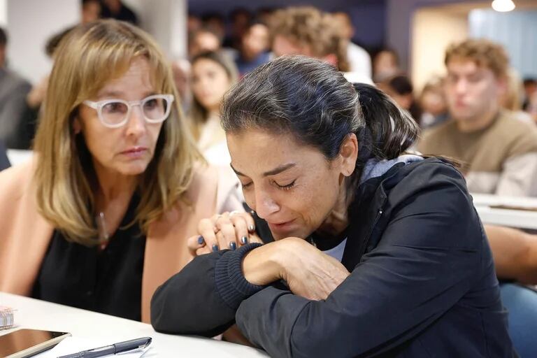 Soledad Laciar, madre de Correas, durante el juicio por jurado. Foto: Gentileza / Mario Sar