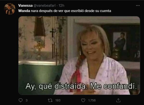 Los mejores memes del supuesto hackeo a Wanda Nara.