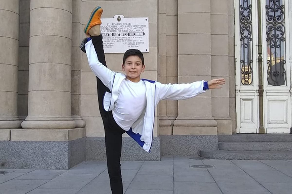 El joven concordiense estudiará en el Teatro Colón.