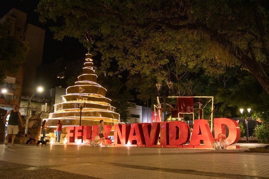 Festejo solidario en los barrios El Porvenir 1 y 2 de Posadas.