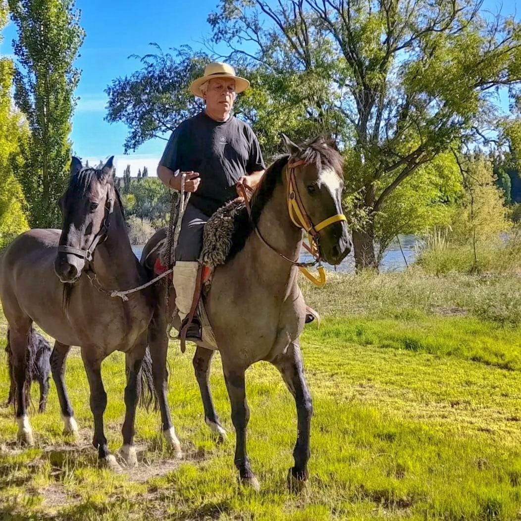 Jorge Martínez Arias recorrerá 1450 kilómetros desde San Patricio del Chanar hasta la localidad de Hernández, Departamento Nogoyá.