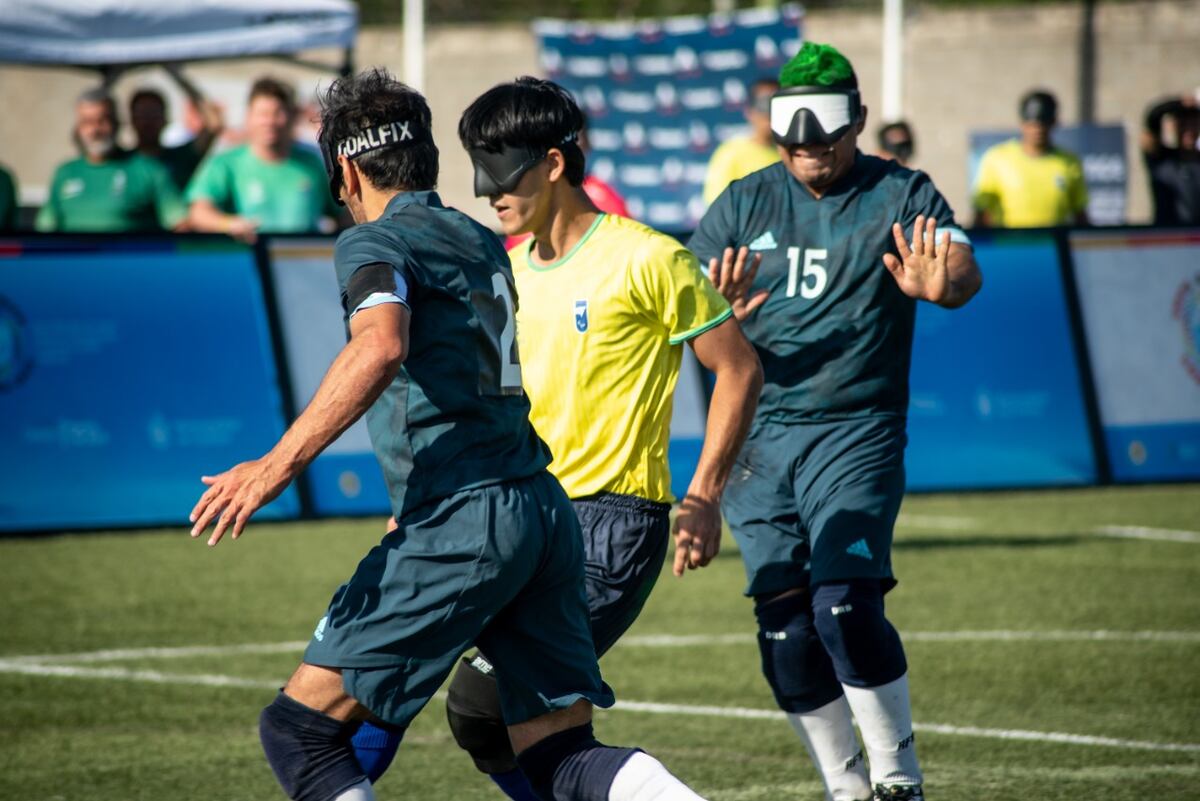 Argentina no pudo con Brasil en la Copa América de Fútbol para ciegos