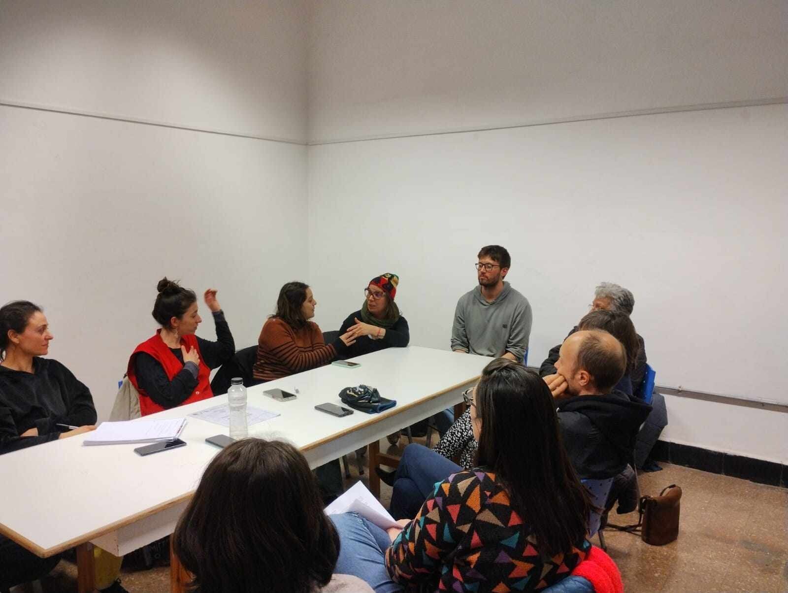 Alan Arias se reunió con Artistas Plásticos de la ciudad