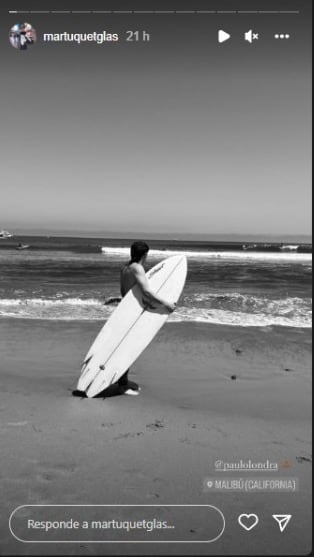 Tarde de surf en Malibú.