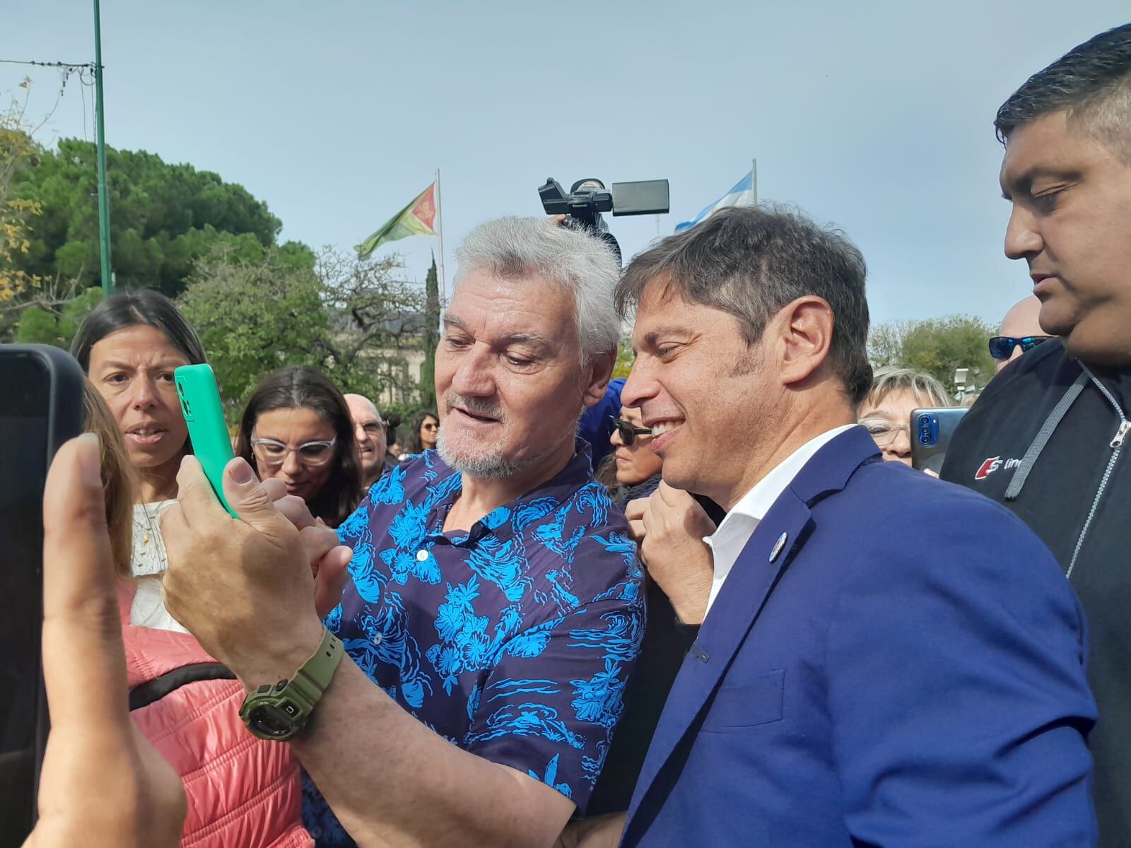 El gobernador Kicillof ya se encuentra en Tres Arroyos para la entrega de escrituras