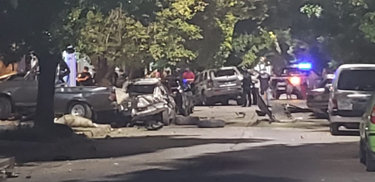 Siniestro. Ocurrió en Barrio General Bustos. (Javier Ferreyra/La Voz)