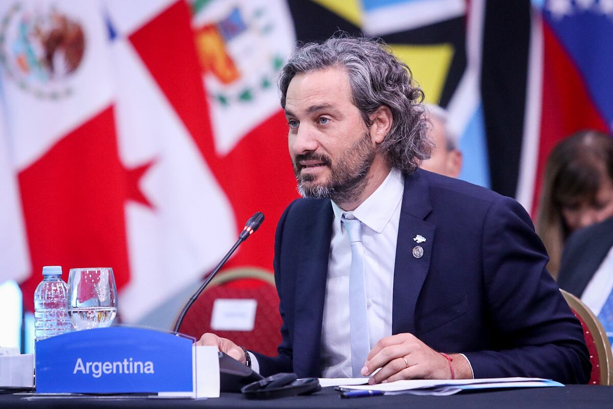 Santiago Cafiero cuestionó al canciller británico tras sus dichos sobre los habitantes de las Islas Malvinas