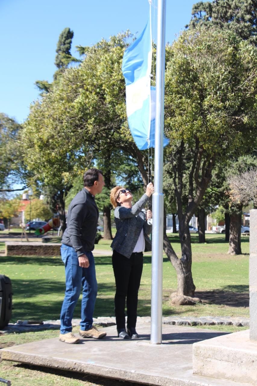 Acto Oficial por el 40º aniversario de la guerra de Malvinas, Tres Arroyos