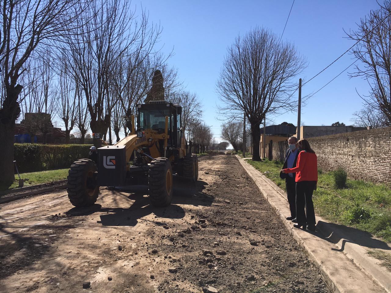 Así son las obras en los dos parajes rurales más poblados de Tandil.