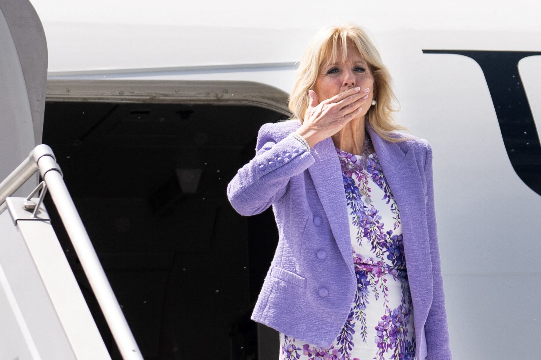 Jill Biden irá en nombre de su esposo. Foto: AFP