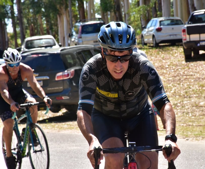 Triathlón en Concordia.