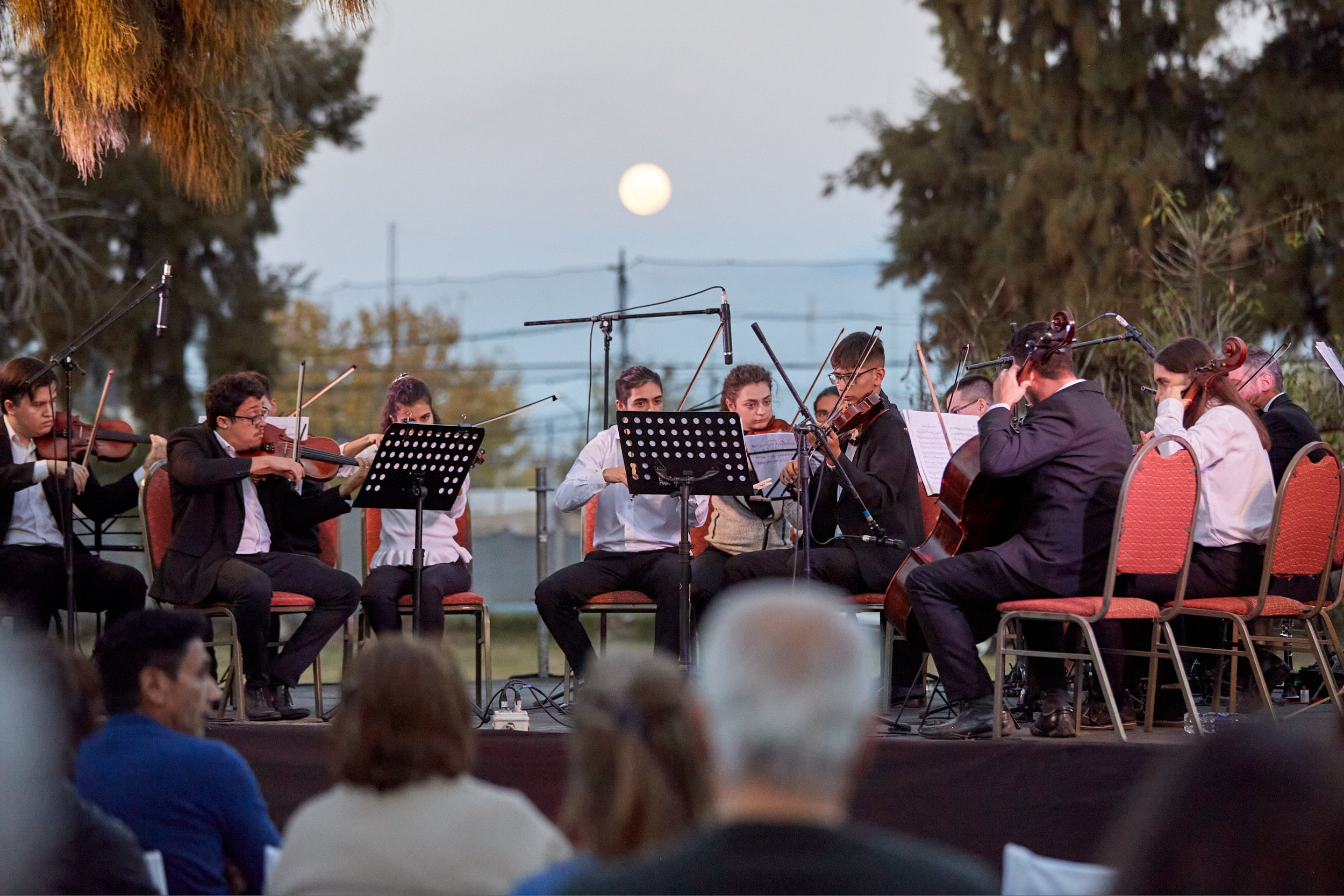 Las Heras abrió el concurso para integrar la Orquesta de Cámara Juvenil.