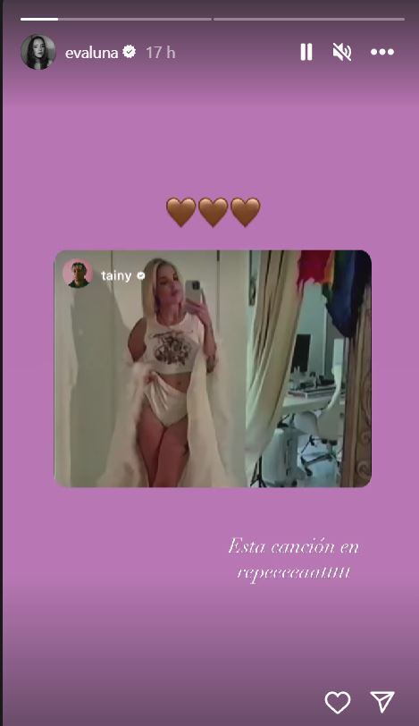 Historias de Instagram de Eva Luna