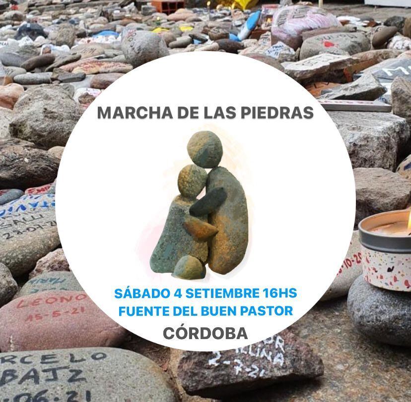 Marcha de las Piedras en Córdoba el 4 de septiembre