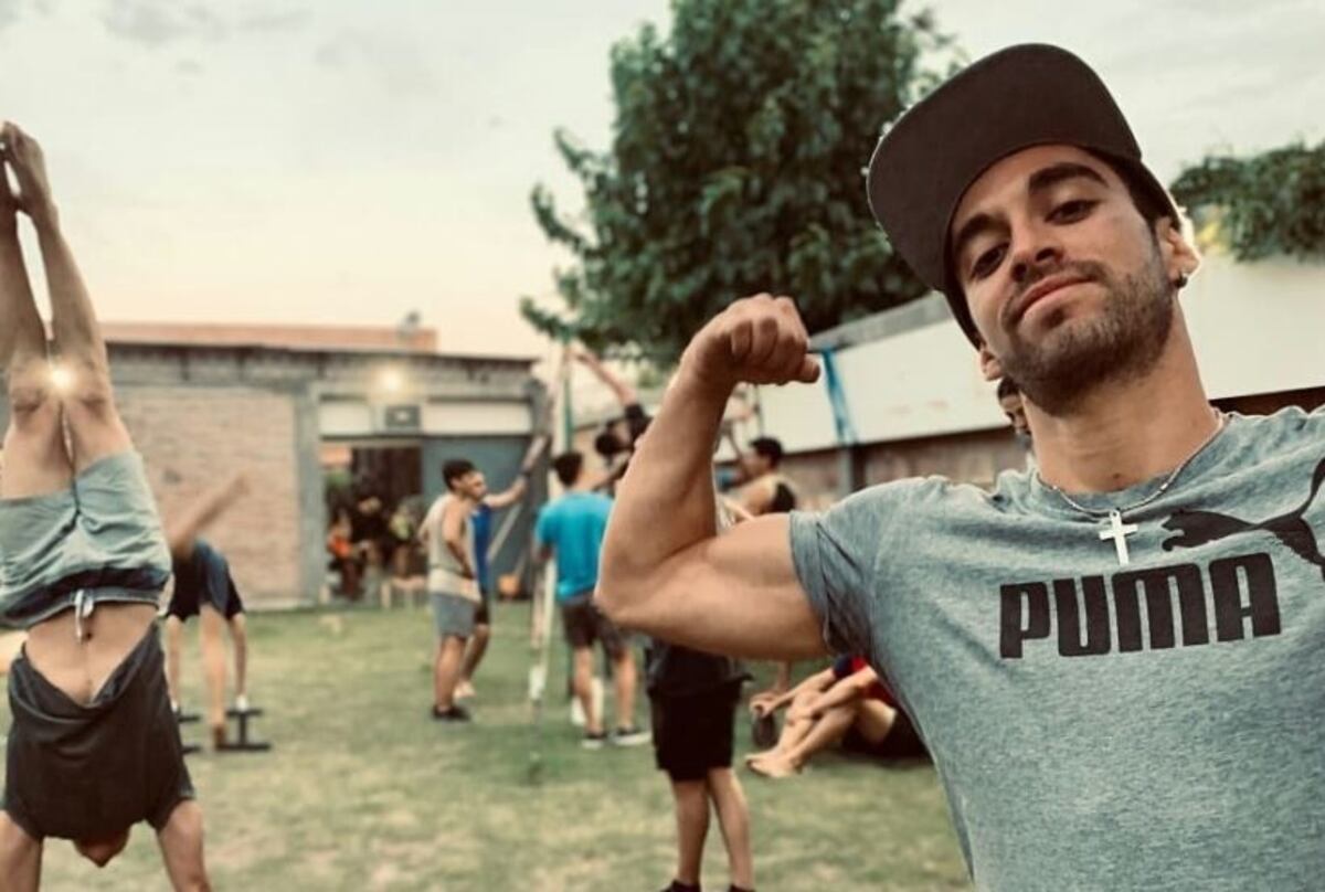 La historia de Agustín González y la calistenia, el deporte urbano que despierta pasión en San Juan