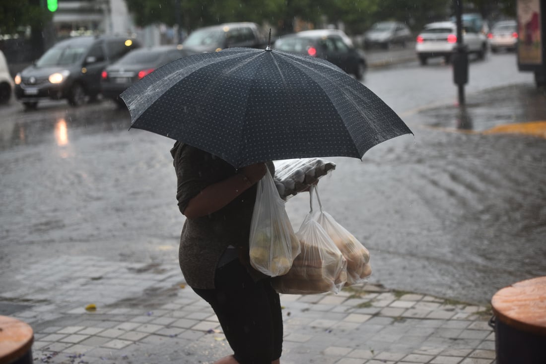 La lluvias caerán durante gran parte de la semana en Córdoba (Pedro Castillo / La Voz).