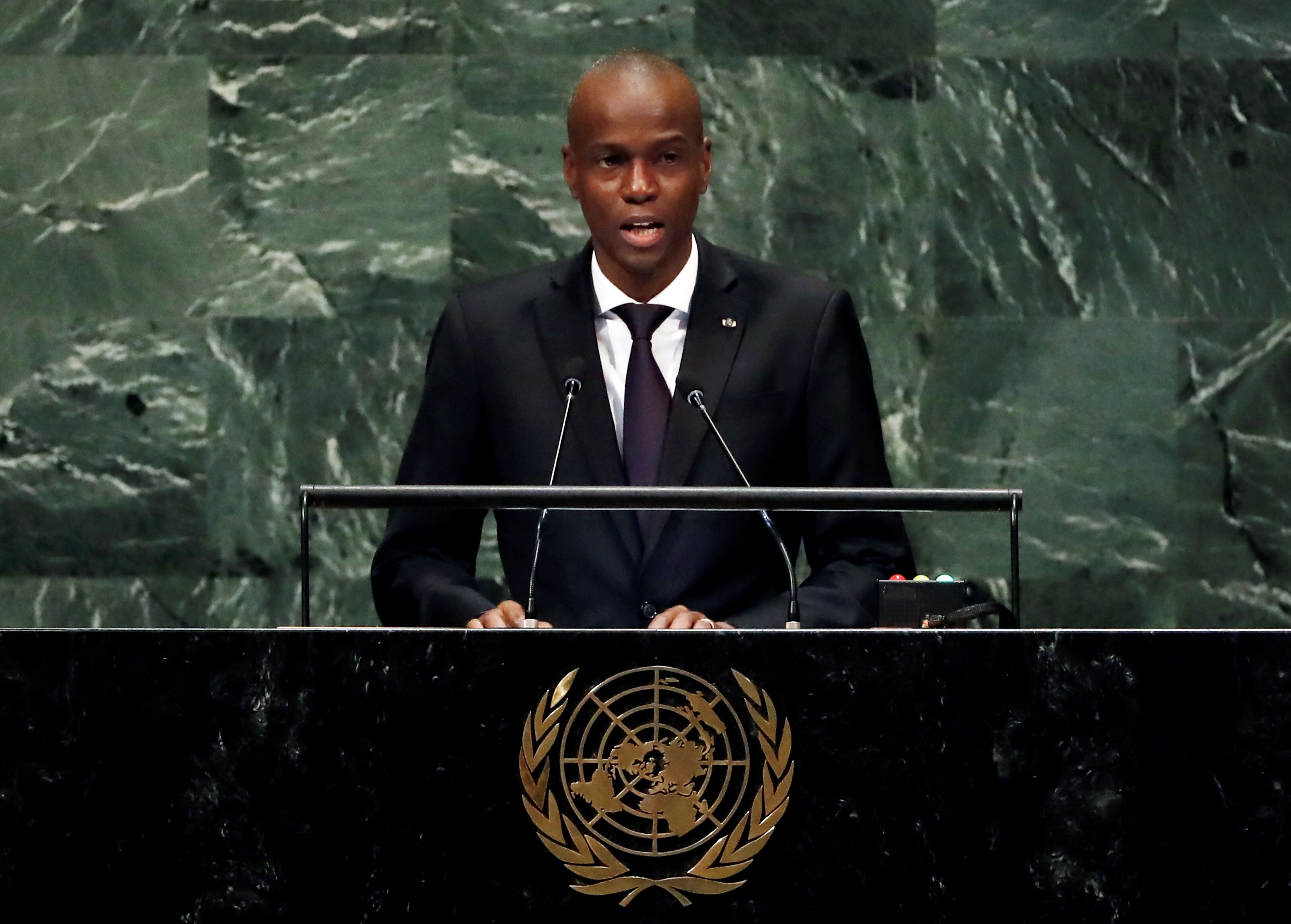 El presidente de Haití, Jovenel Moise.