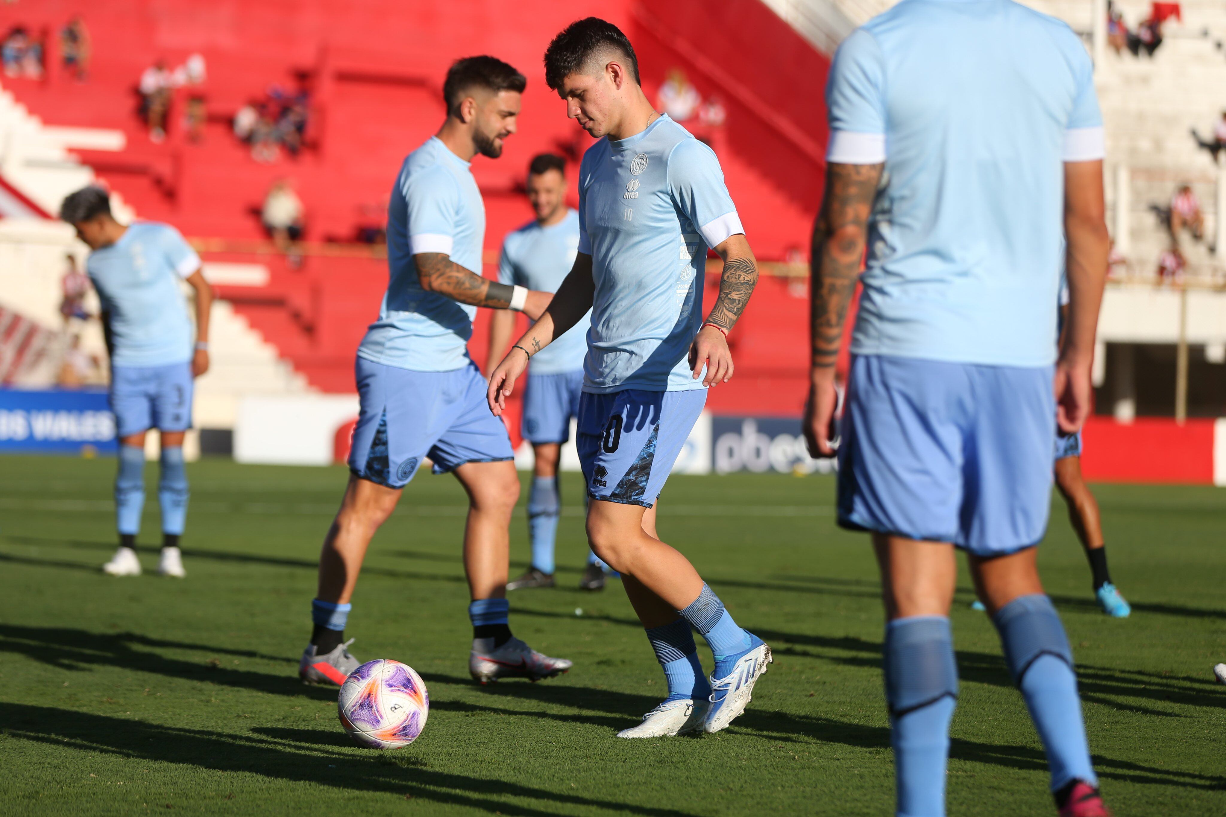 Belgrano en su visita a Unión de Santa Fe por fecha 10 de Liga Profesional. (Prensa Belgrano).