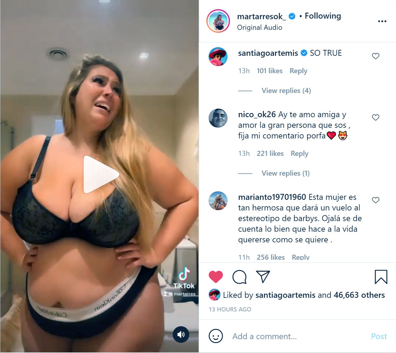 La influencer subió un polémico video a las redes, que inmediatamente se viralizó.