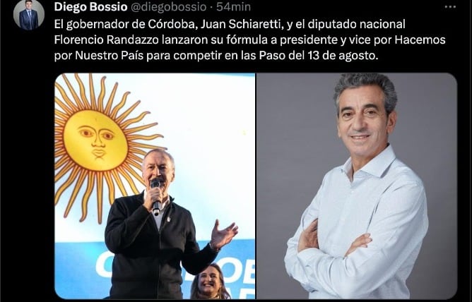 Hacemos por Nuestro País tiene precandidatos a presidente y vicepresidente.