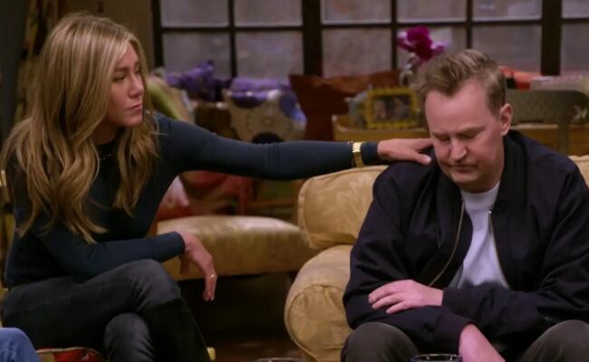 Matthew Perry y Jennifer Aniston