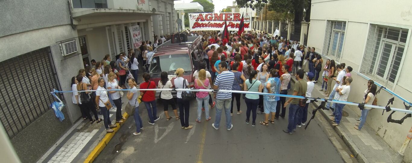 Marcha de AGMER, 2 de octubre de 2024.