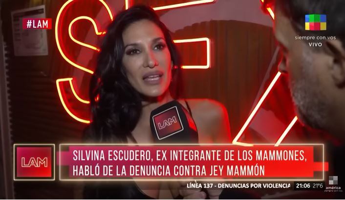 Silvina Escudero habló del caso de Jey Mammón.