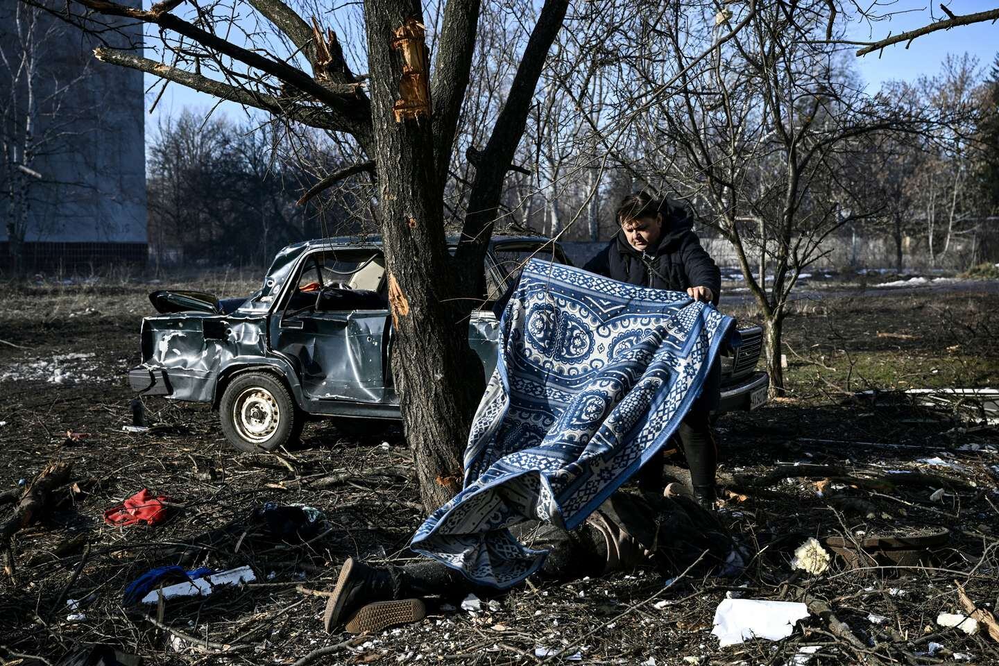 Las imágenes más impactantes del avance ruso en Ucrania.