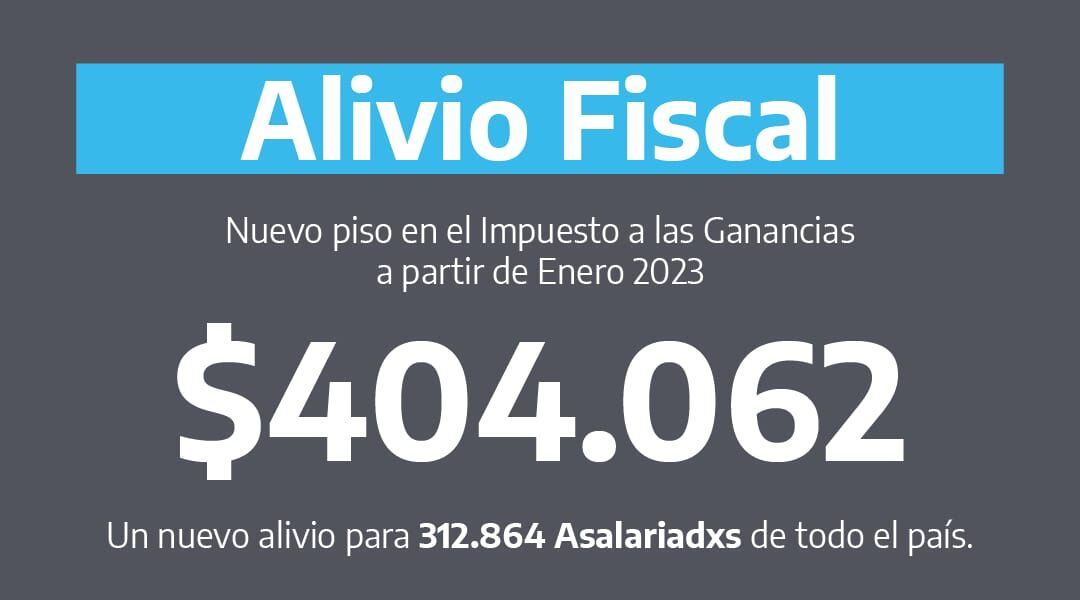 Alivio fiscal: más de 300 mil trabajadores dejarán de pagar Ganancias