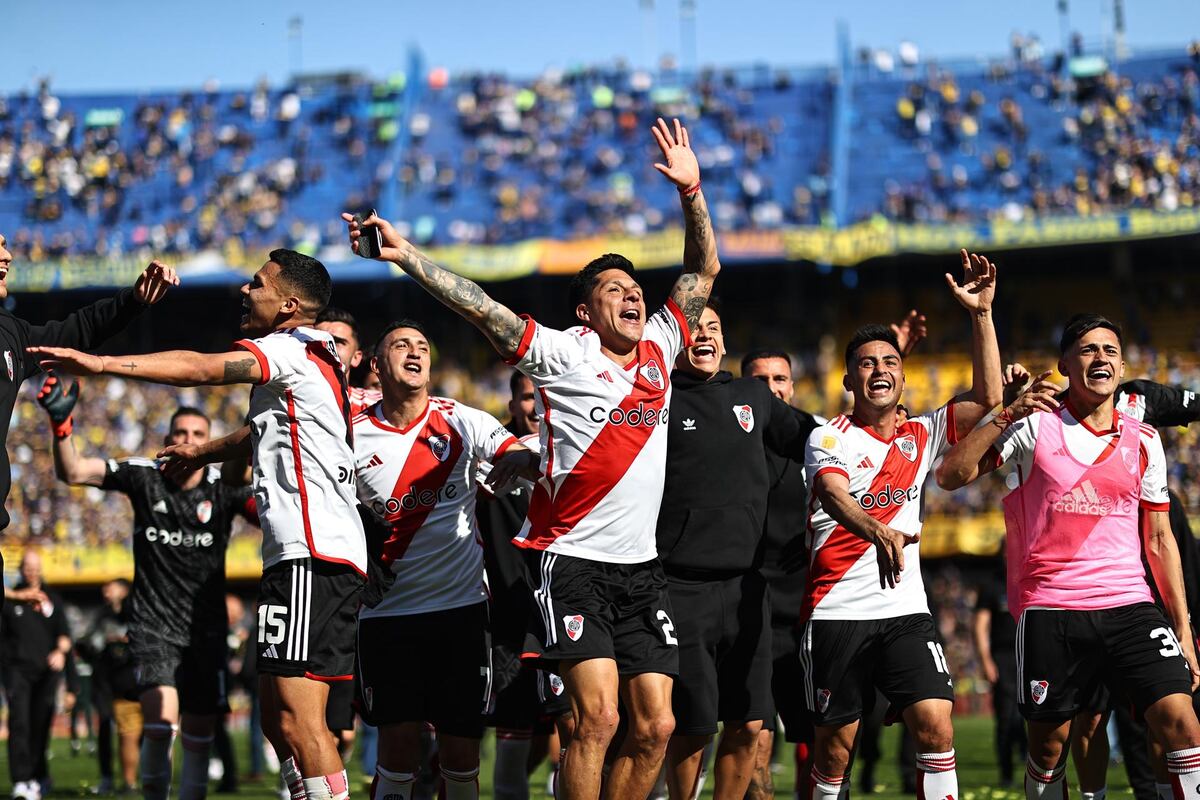 River le ganó a Boca 2 a 0 en La Bombonera en un Superclásico caliente por la Copa de la Liga