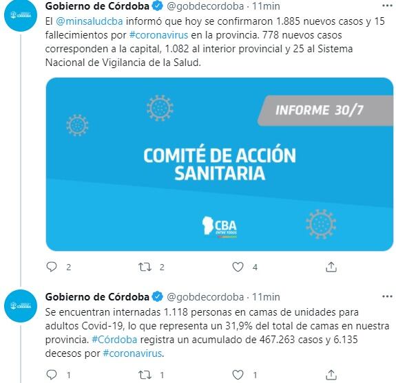 Los casos de COVID bajaron este viernes, pero preocupa el brote de la variante.