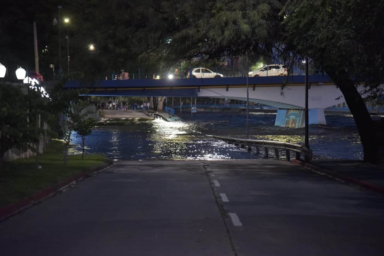 Se espera una creciente mayor alrededor de las 21.